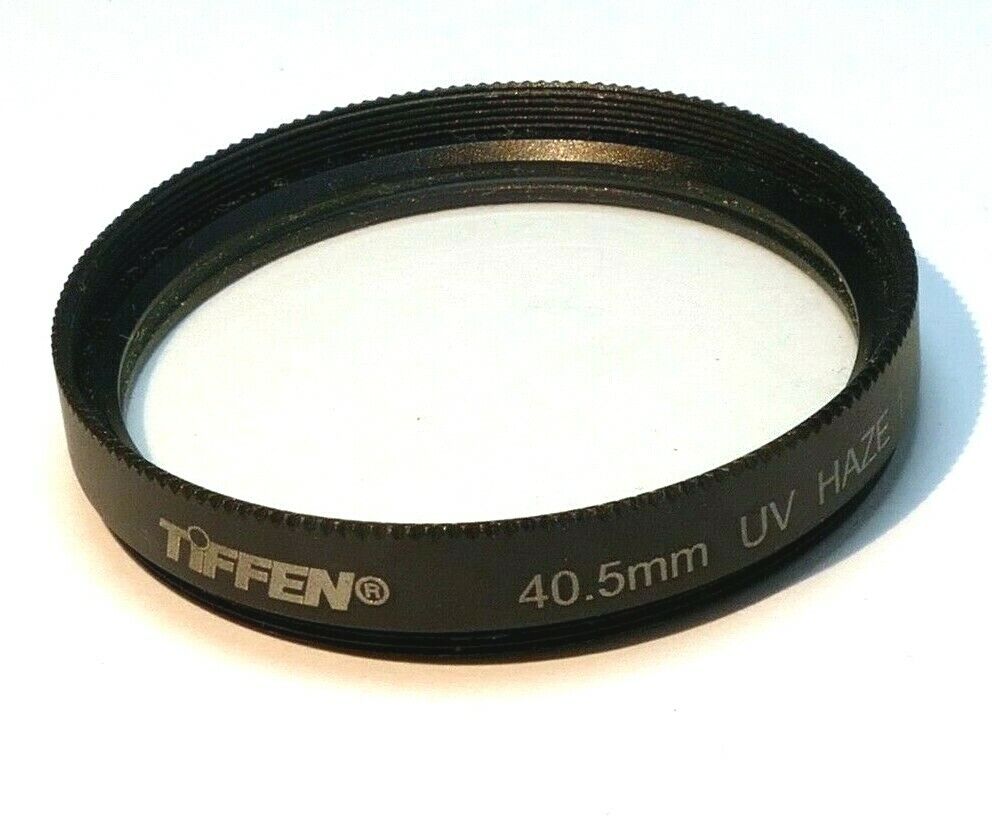 Tiffen 40.5mm UV Haze -1 lens Filter  - excellent condition made in USA