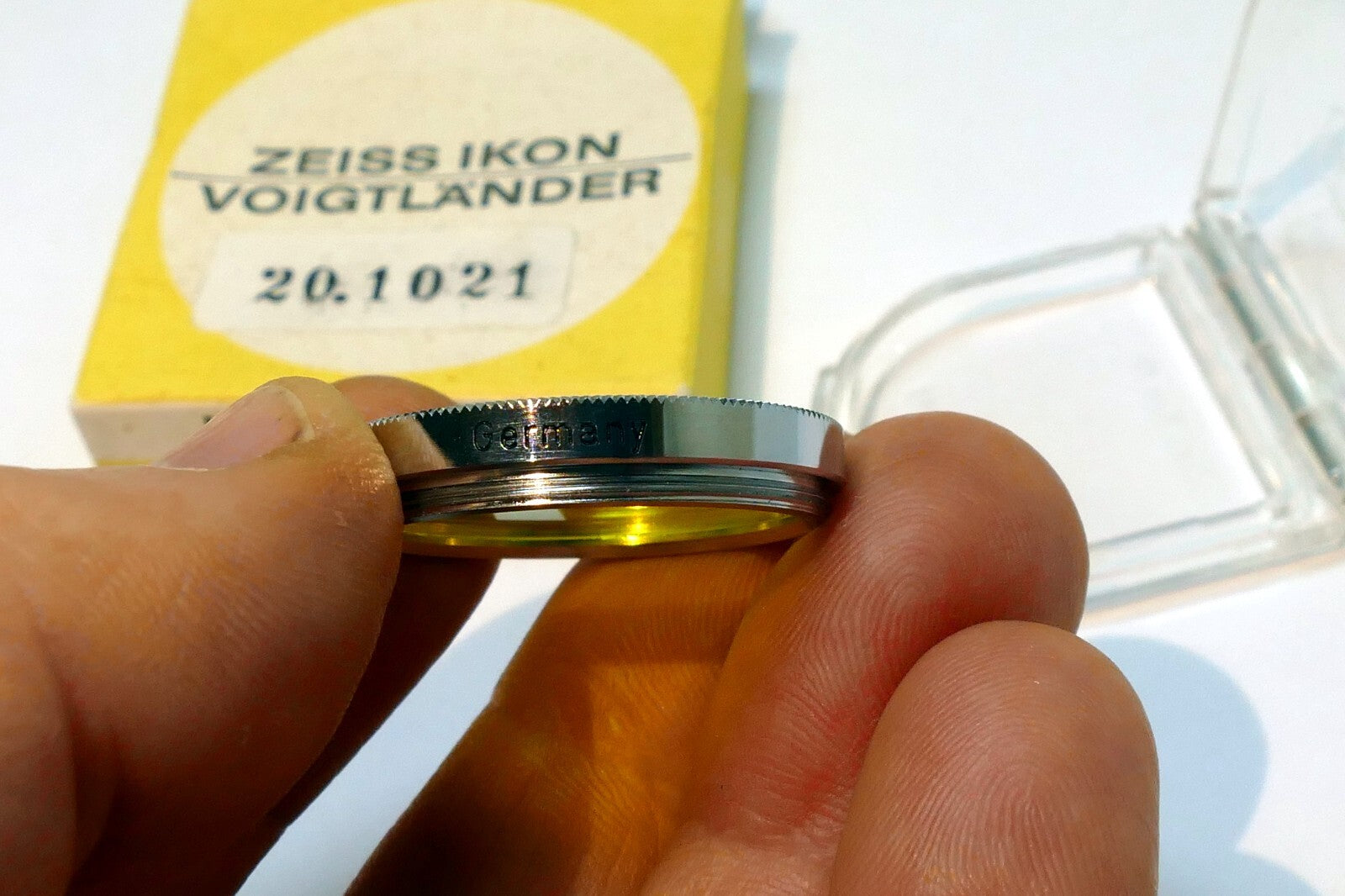 Voigtlander ZEISS IKON S 27 2X G Yellow FILTER  27mm  light yellow 20.1000