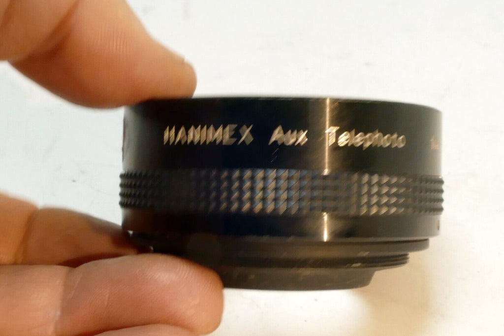 Hanimex AUX Telephoto 49mm Lens for Praktica (with some haze)