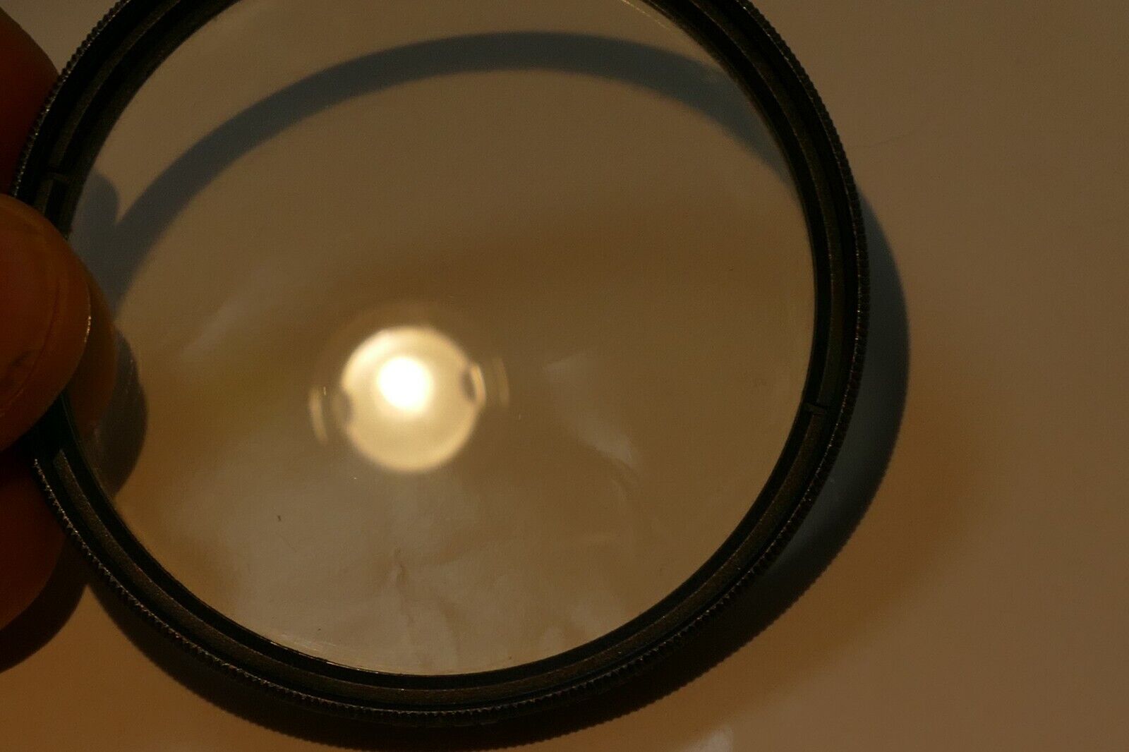 55mm HAZE TIFFEN warming OPTICAL GLASS  Filter UV Made in  Japan