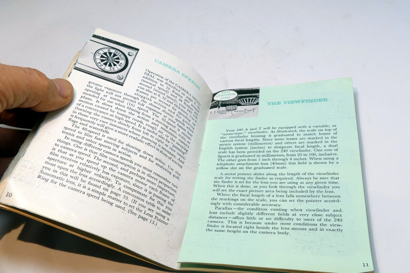 Bell & Howell 240 16mm Owner's manual  Instruction Guide E English