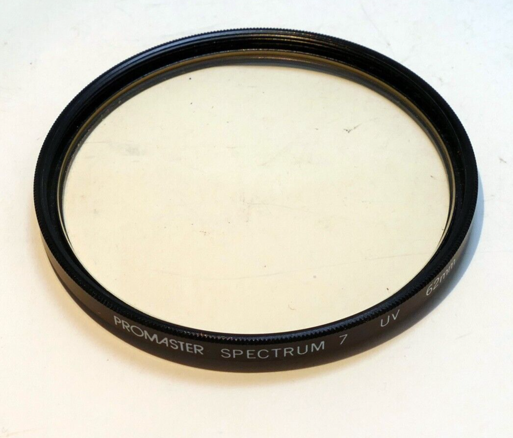 Promaster 62mm Lens Filter UV Spectrum 7