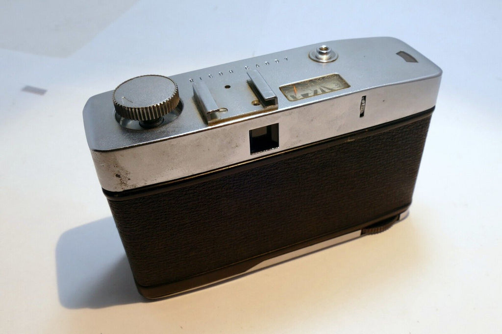 Ricoh Caddy Film 35mm half frame Camera w/ 25mm f2.8 lens - AS IS