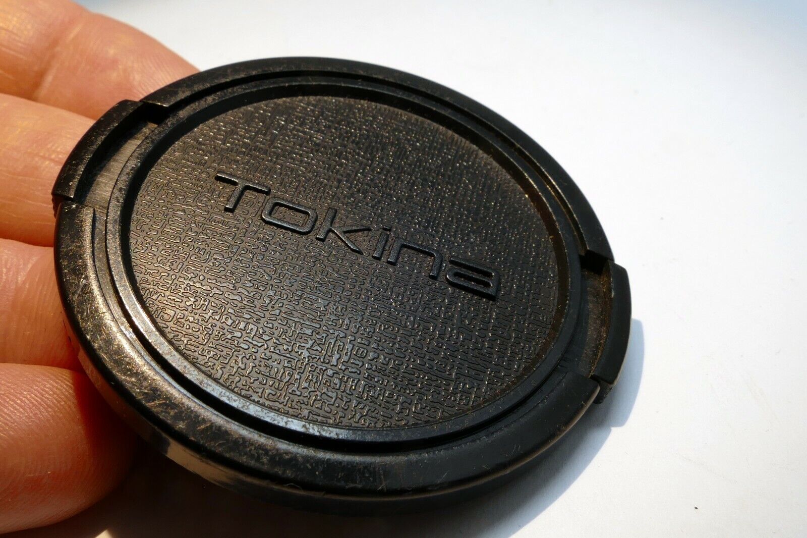Tokina 55mm Front Cap Plastic center snap on for AT-X Macro 90mm F2.5