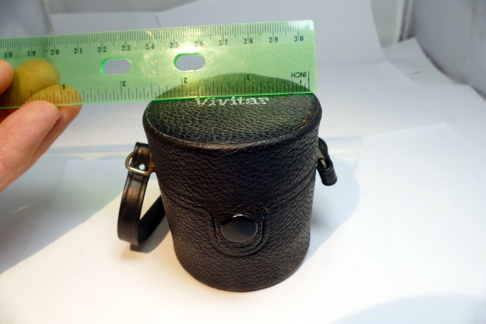 Vivitar HARD CASE for lens 3X teleconverter lens 15-45mm zoom lens