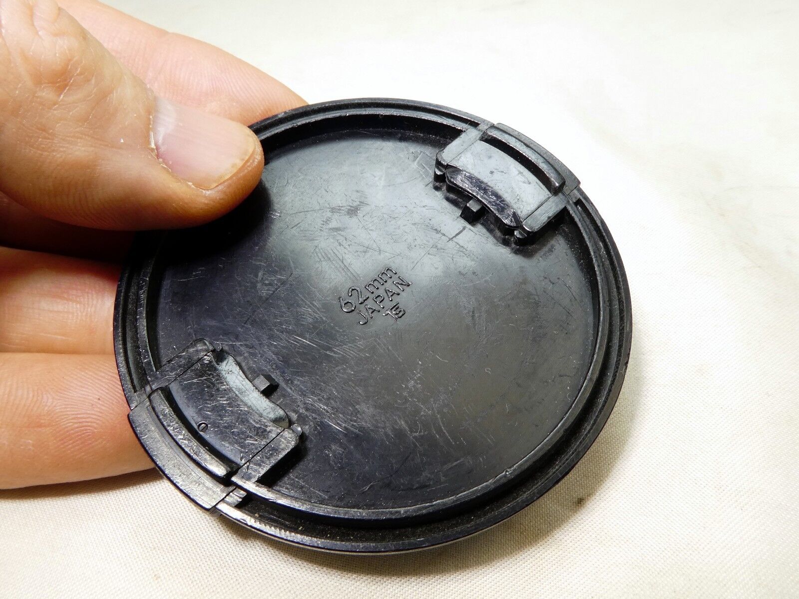 Soligor 62mm Lens Front Cap Snap on type for made in Japan