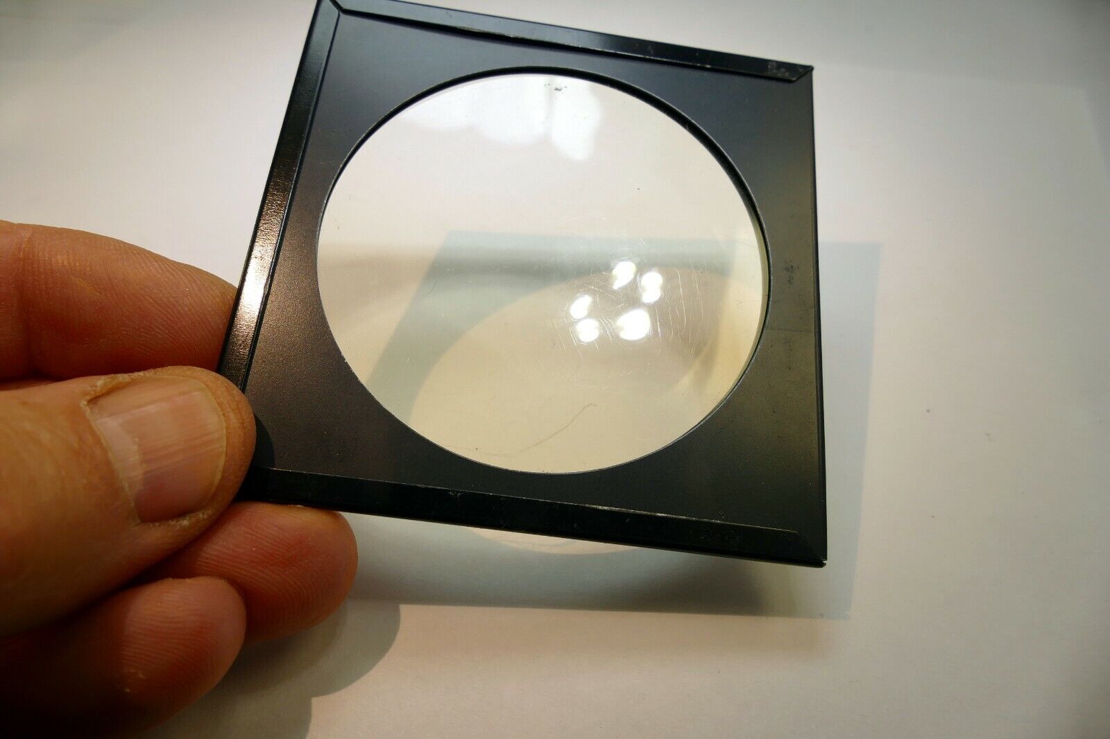 3X3" Amber 812 warming resin lens Filter   for Lindahl