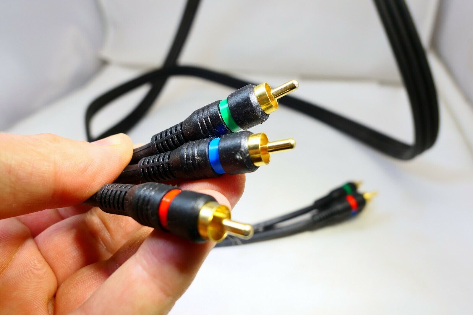 Gold Plated Shielded 1080i HD RGB YPbPr HiDef Long Component Video Cable PRO 2M
