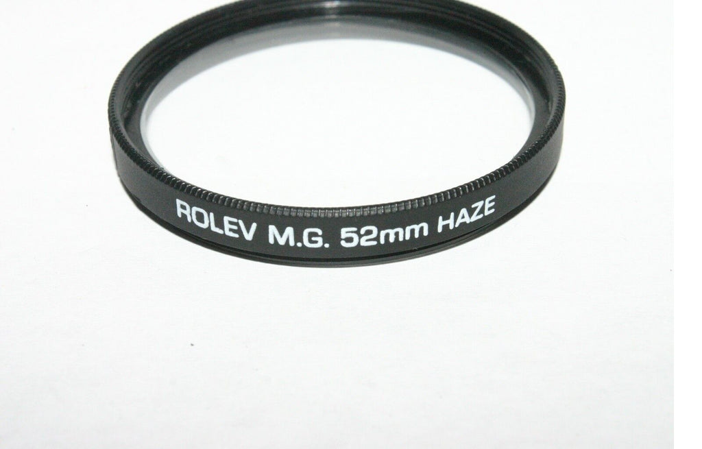 Used Rolev M.G. 52mm Haze UV Lens Filter Made in Japan 6201069
