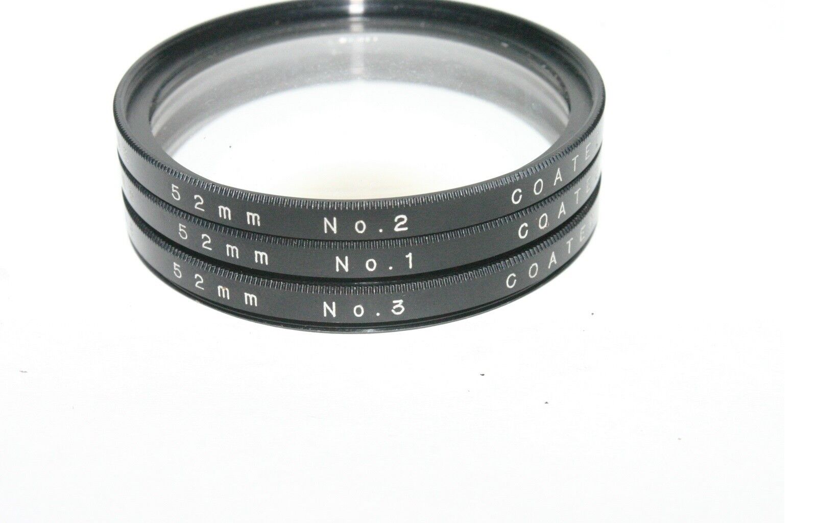 P&B 52mm Coated Close-Up No. +1/ +2/ +3 Lens Set Kit Macro  6201055
