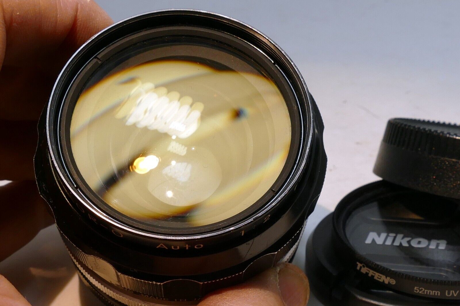 Nikon Nikkor-O 35mm f2 AI F Prime lens f2.0 (home Ai'd) - AS IS Parts or Repair