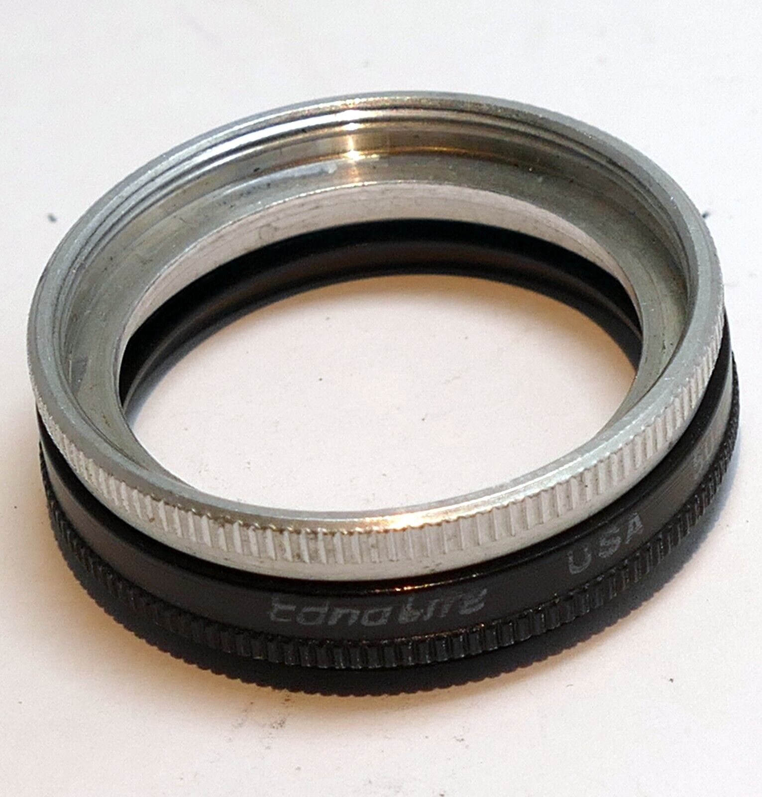 33.5mm to 33.3mm series V 5 filter holder adapter threaded w/ retaining ring 504