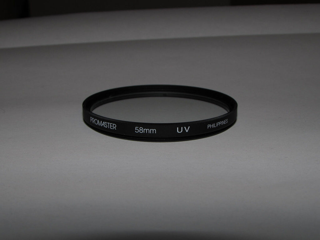 Used Promaster 58mm UV Lens Filter Made in Philippines 6308027