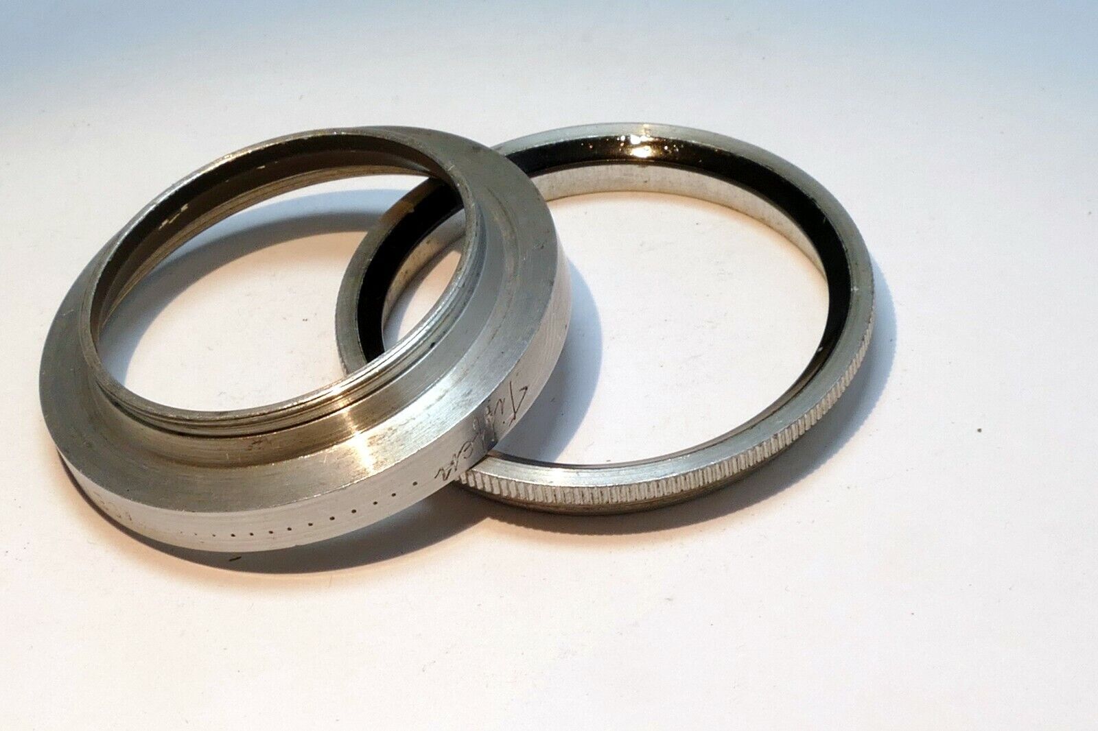 Tiffen 37mm to 44mm series VI 6 filter Holder Adapter ring with retainer ring