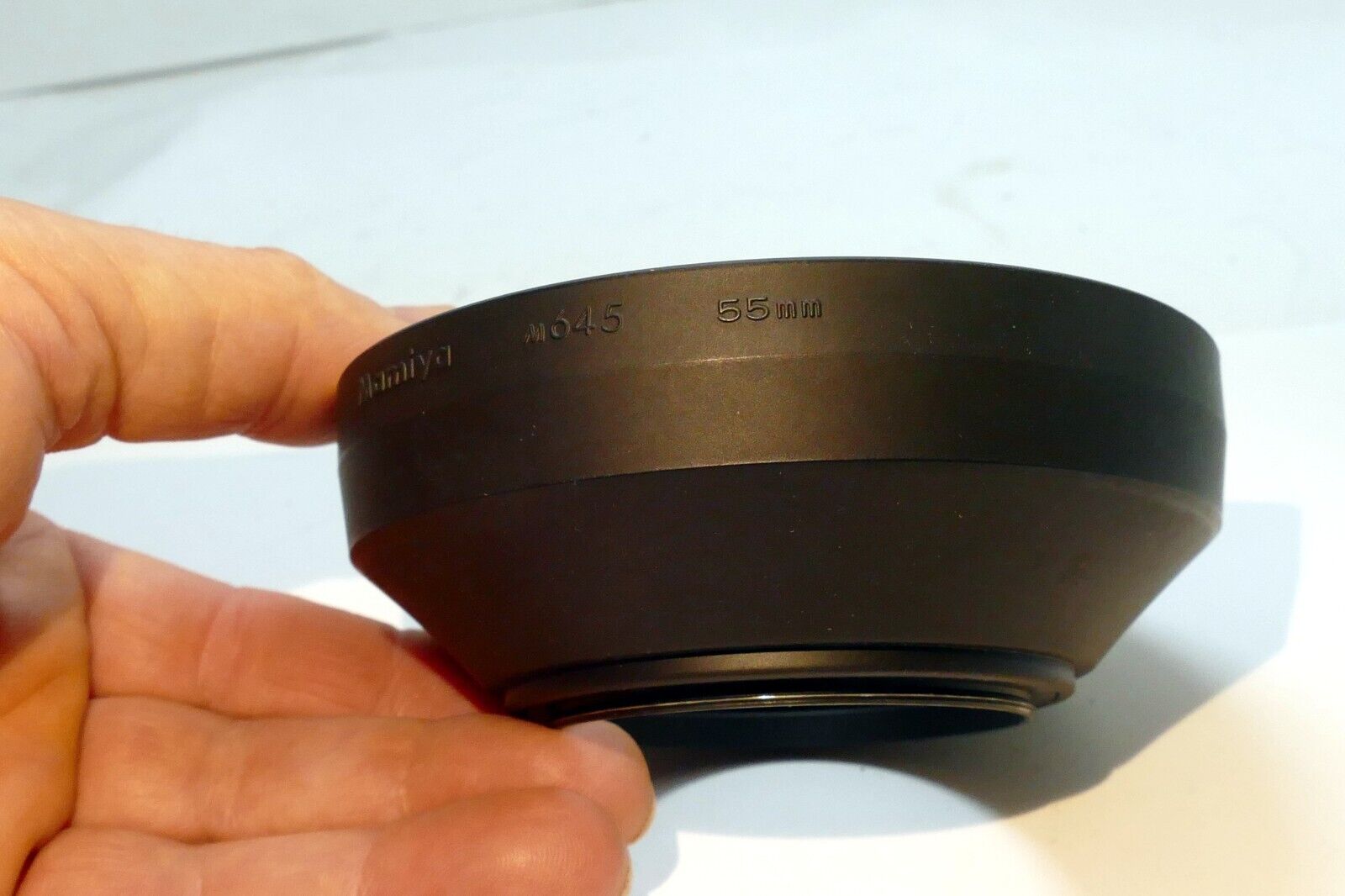 58mm Mamiya Lens Shade Hood Sekor C S N 645 55mm f2.8 wide angle - OEM