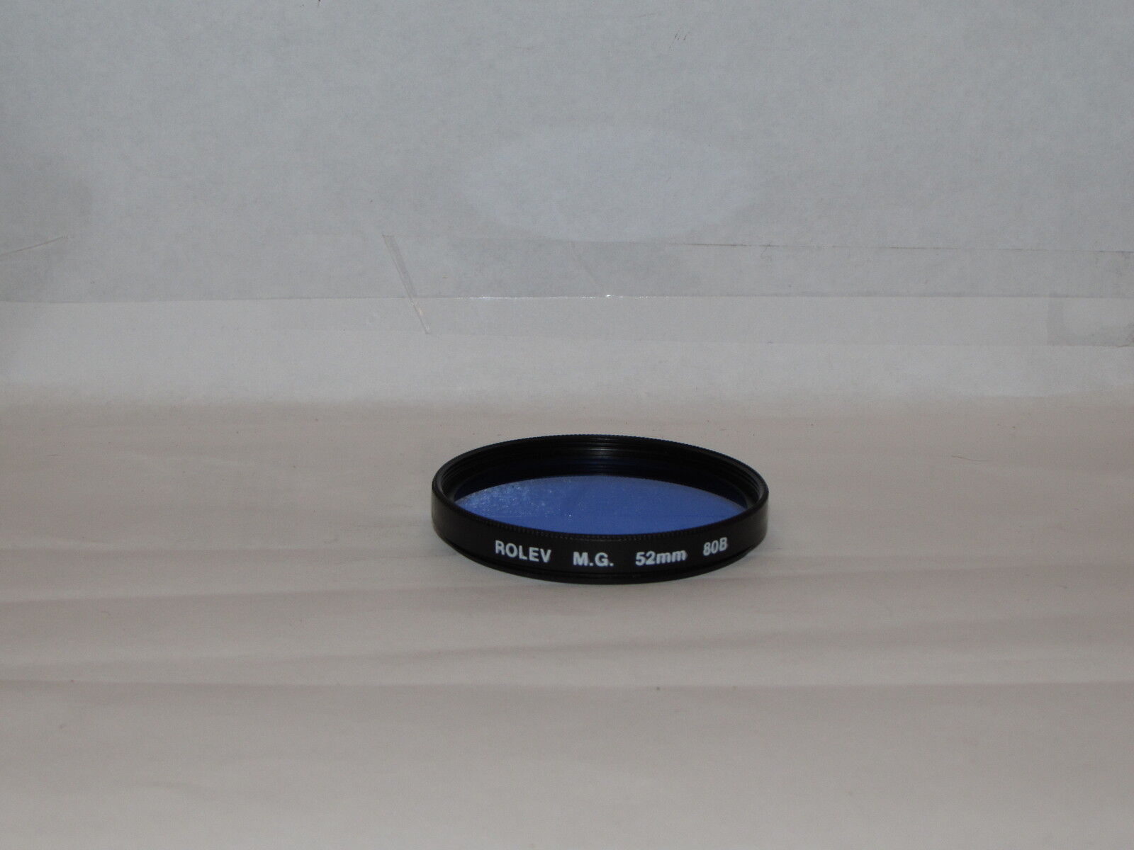 Used Rolev MG 80B BLUE 52mm Lens Filter Made in Japan  O40247