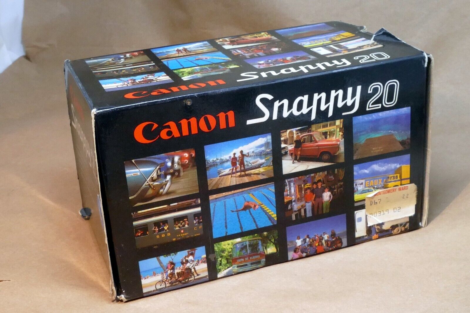 Canon Snappy-20  Empty Box (only ) for camera vintage with foam inserts