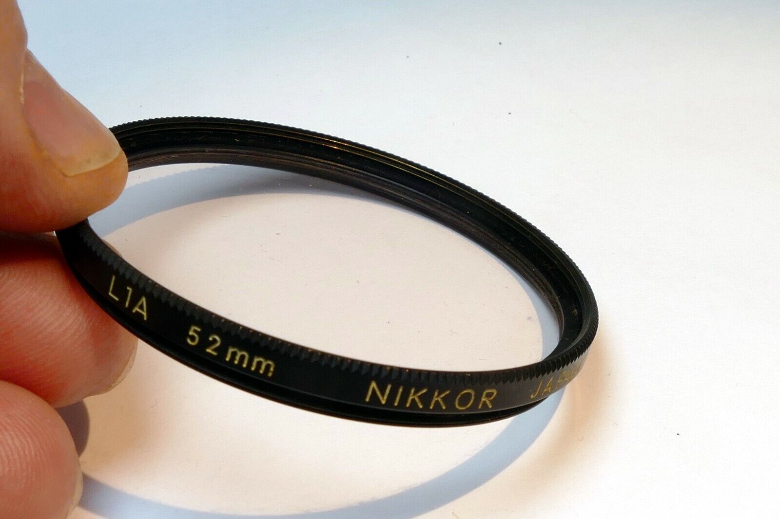 Nikon 52mm Filter L1A made in Japan skylight 1A Nikkor Genuine