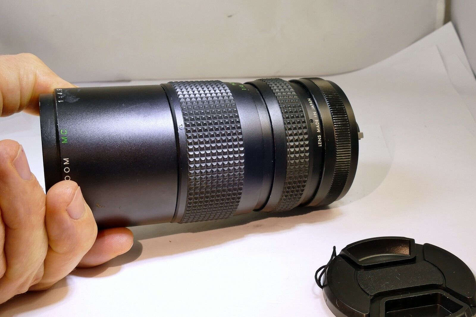 Seikanon 80-200mm f4.5 AR Telephoto Lens  prime manual focus for Konica