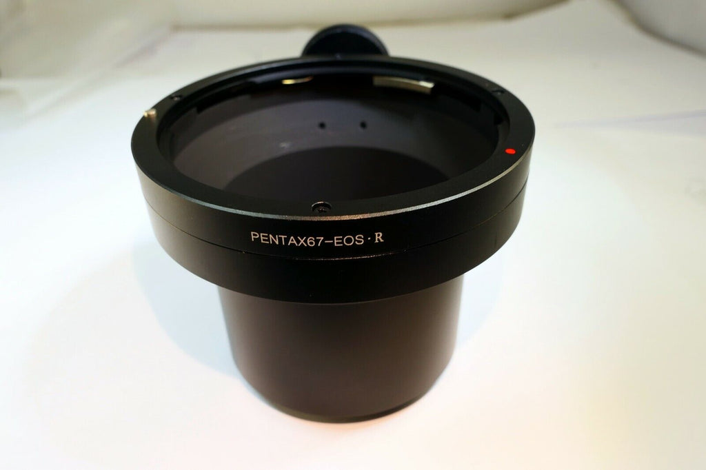Pentax 6X7 67 Lens mount adapter Ring to CANON EOS R Camera Full frame Mirrorles