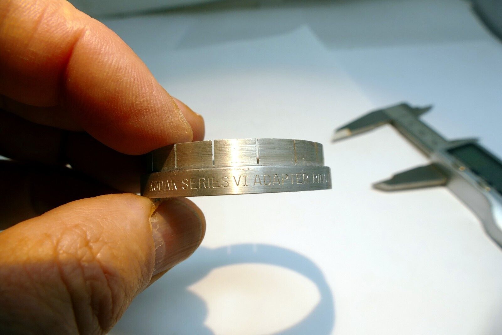 Kodak 42mm 1 2/32" to series 6 VI 44mm ring adapter w/ retaining ring set 44.5mm