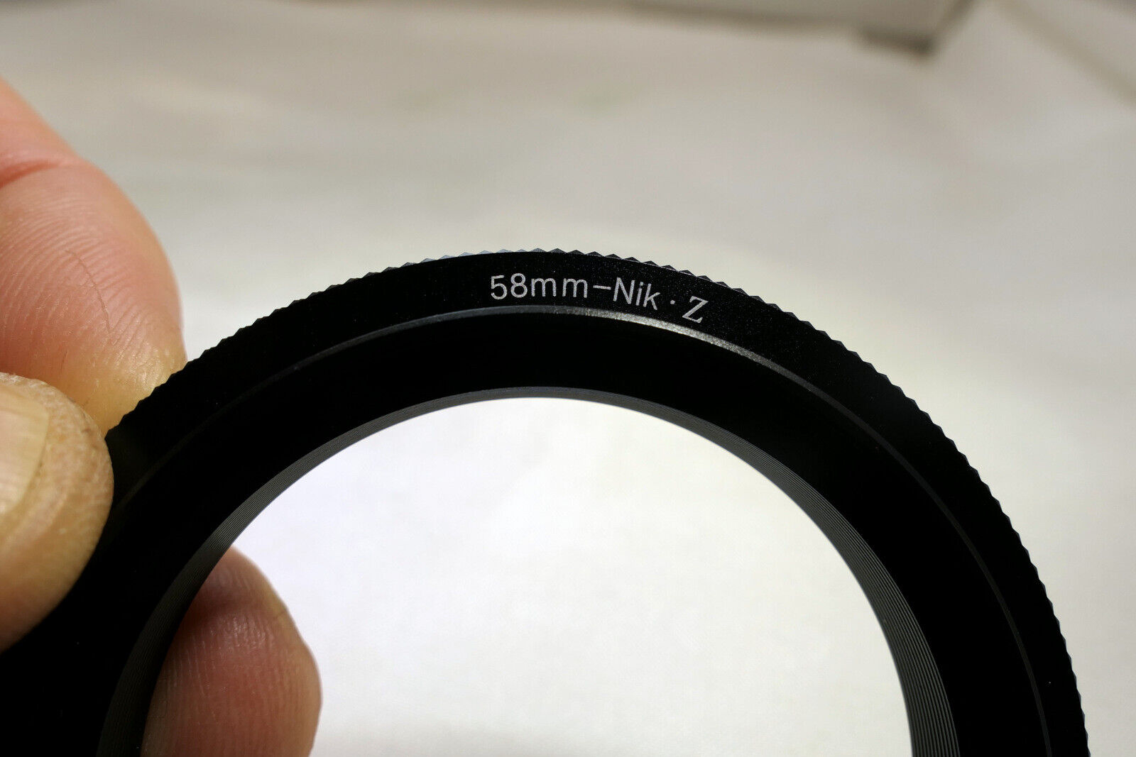 58mm Macro Reverse Lens Adapter Ring For Nikon Z Z6 Z7 Full Frame Close-up