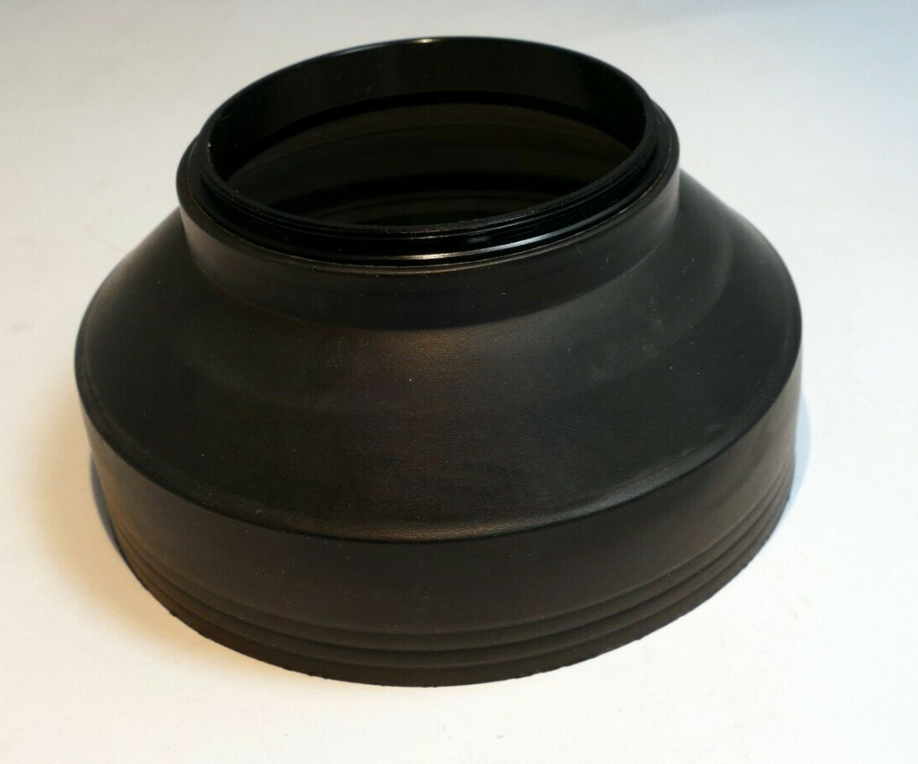 55mm Rubber Hood shade 2- way telephoto wide angle collapsible