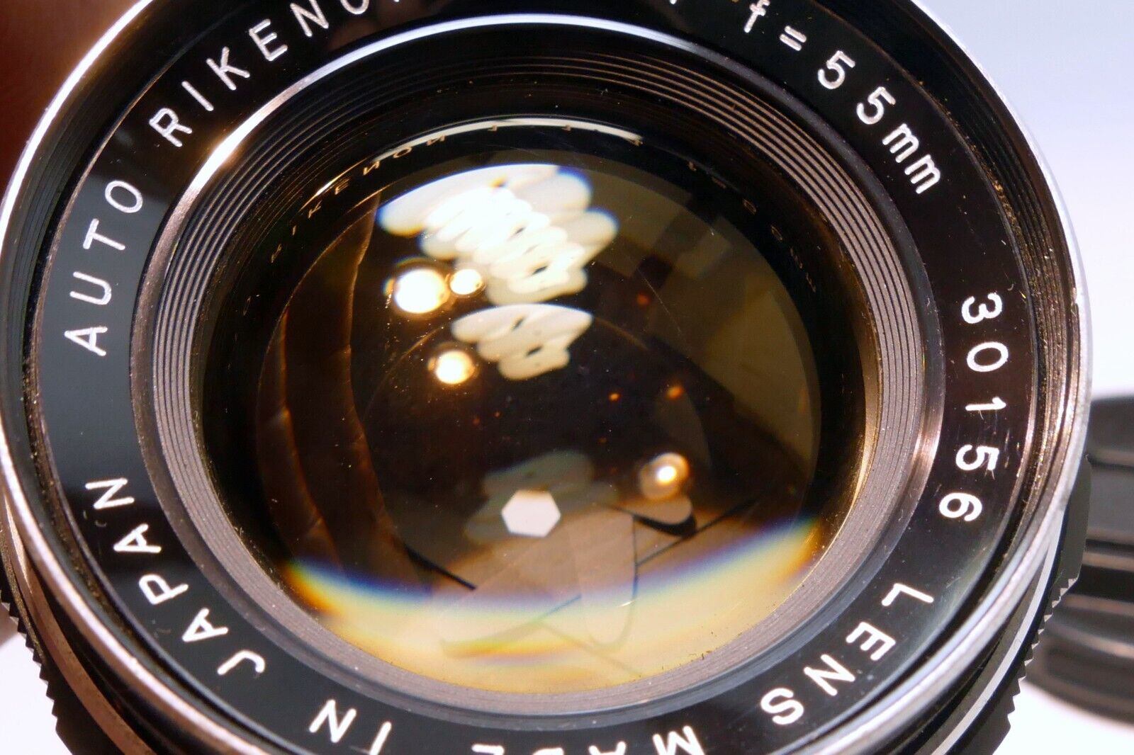 Rikenon 55mm f1.4 prime Manual lens adapted to Canon EOS EF camera T7i T8i