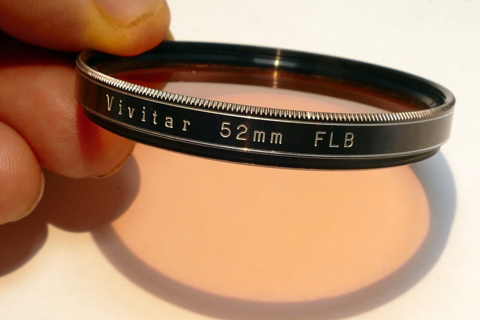 Vivitar 52mm Filter FL-B  fluorescent to daylight balancing