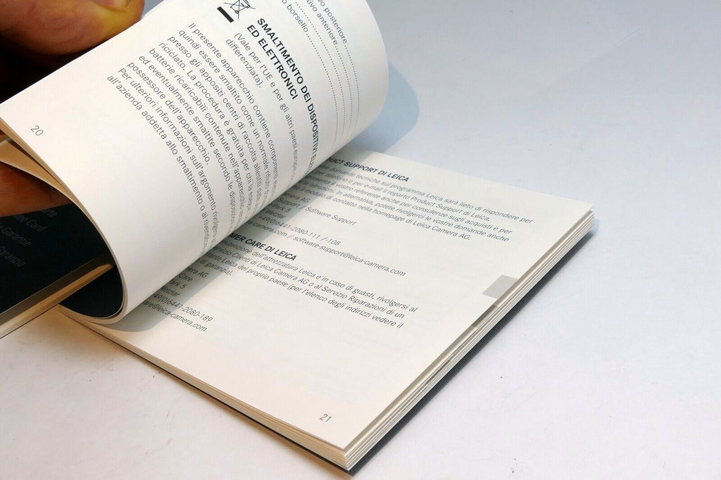 Leica Vario-Elmar-TL 18-56mm f3.5-5.6 11080 Lens Instructions manual Guide