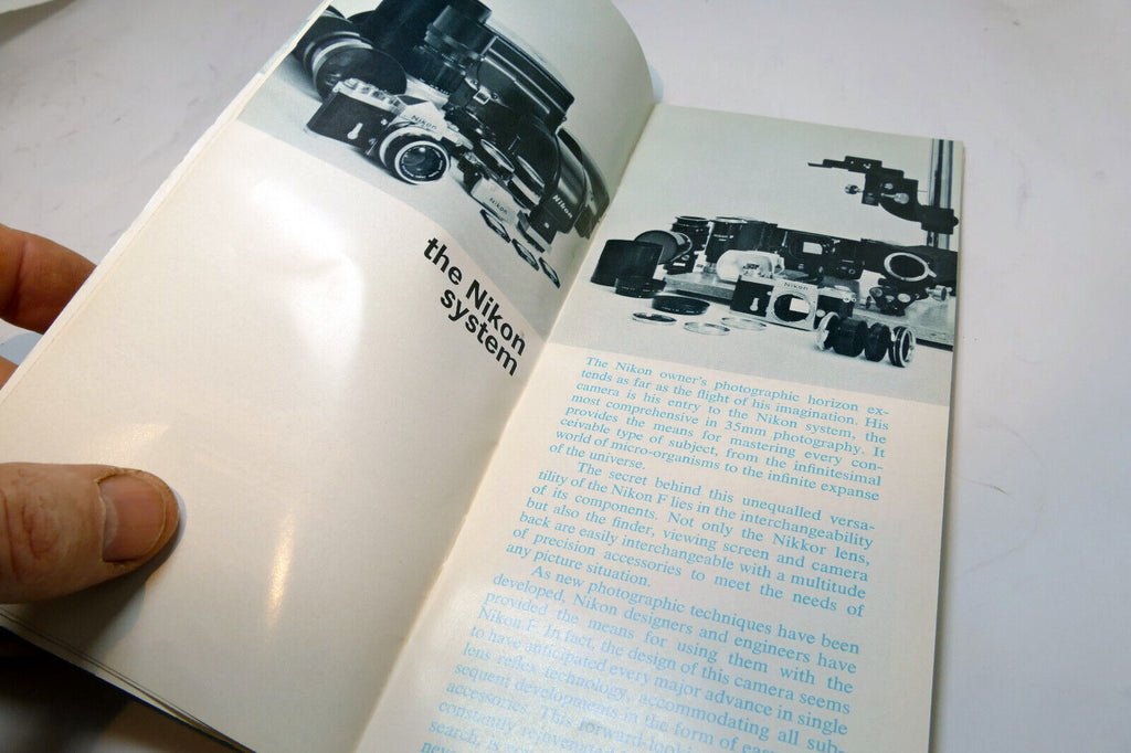 Nikon F Photomic Complete System Brochure F 1971 - accessory guide