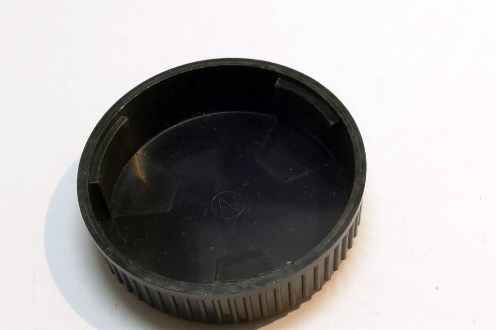 Rear "N" Plastic Rear Lens Cap for Nikon F mount