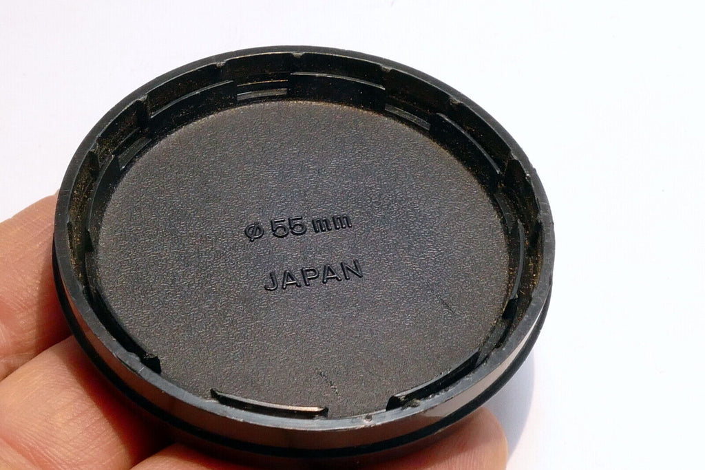 Minolta 55mm Front Lens Cap Celtic 135mm 100-200mm slip on type