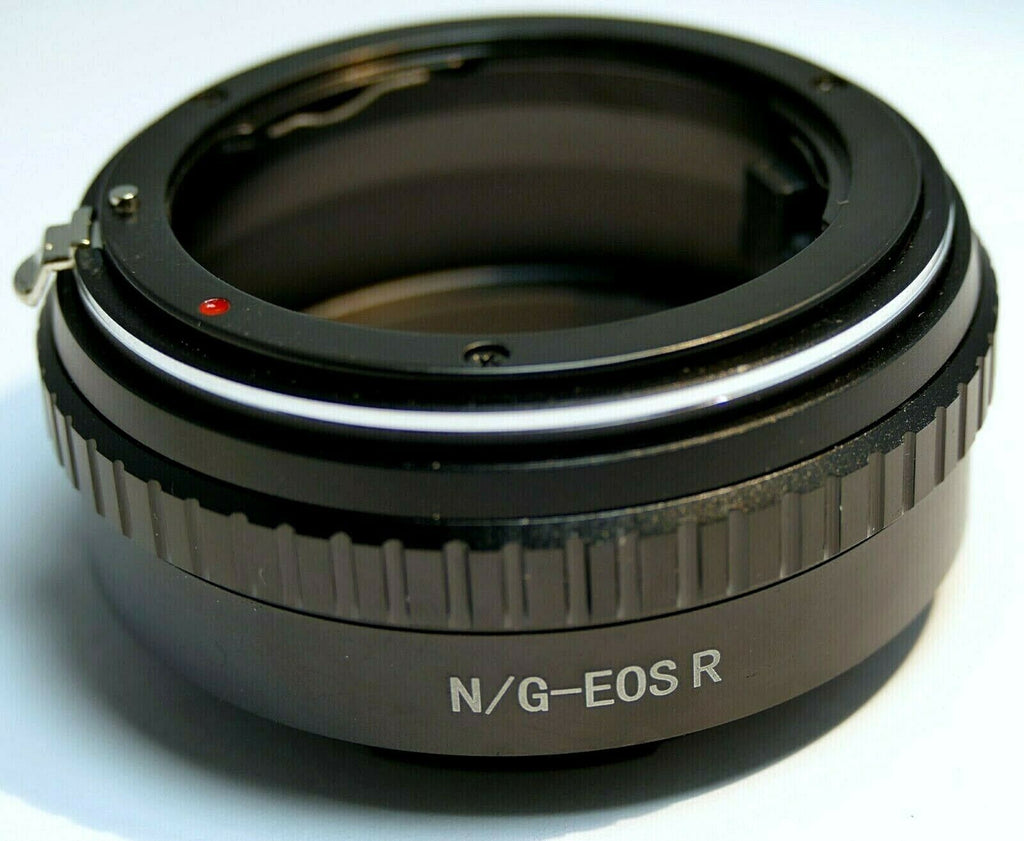Nikon AF-S AI-S G F Lens mount adapter ring to Canon EOS R RF full frame Camera