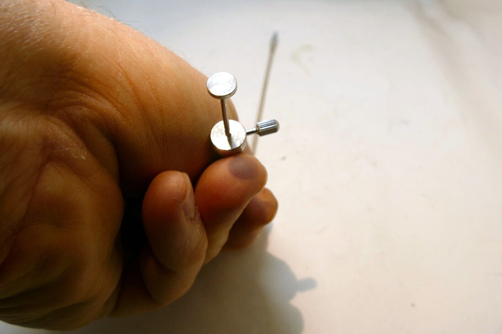 Metal Straight Cable Release - 12 inch 1 foot  long vintage