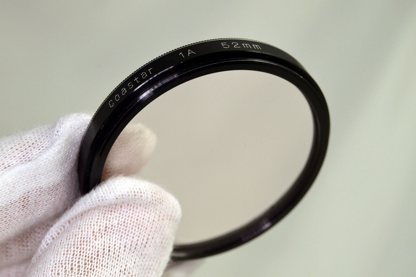 Coastar 52mm 1A skylight Lens Filter with minor scratches on coating O10010037