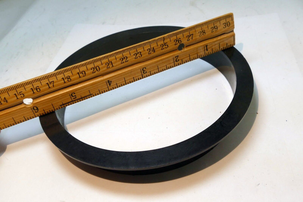 6"  black Plastic Led Trim Ring 2cm deep 13.5cm wide