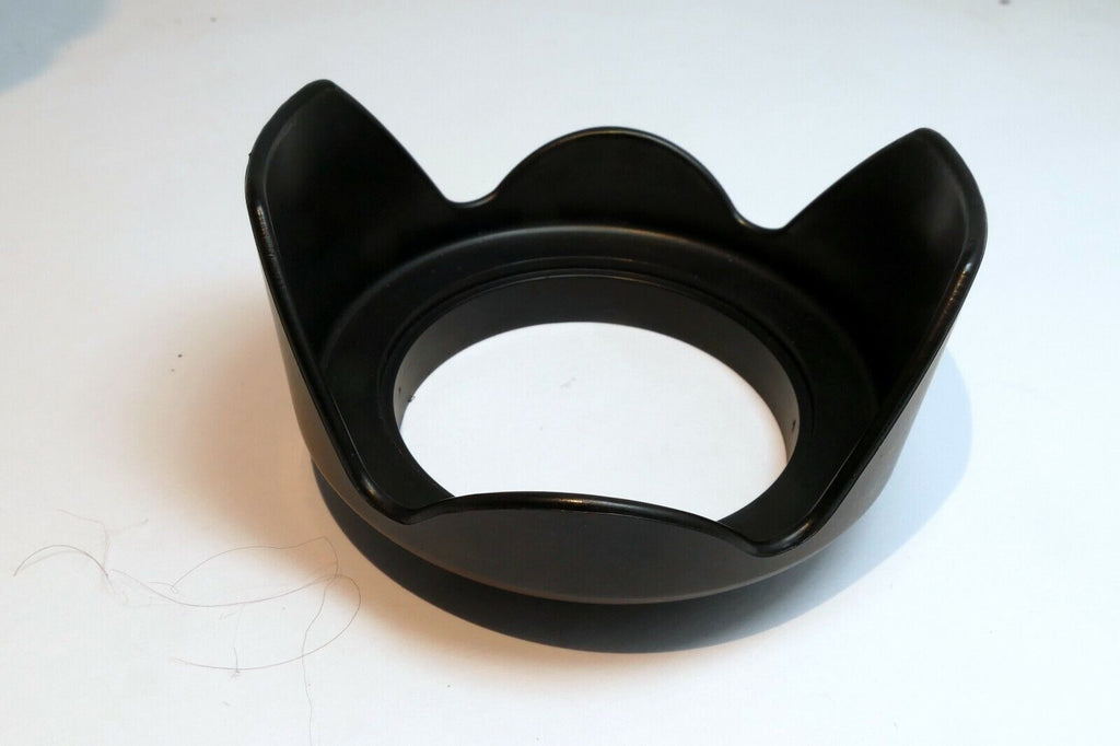 58mm Lens Hood Shade plastic petal shaped ( missing locking ring)