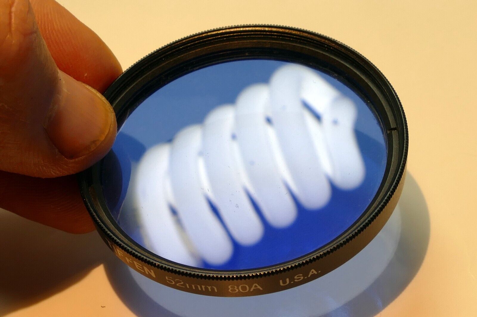 Tiffen 80A Color Conversion Screw-In Filter 52mm Filter Blue Cooling
