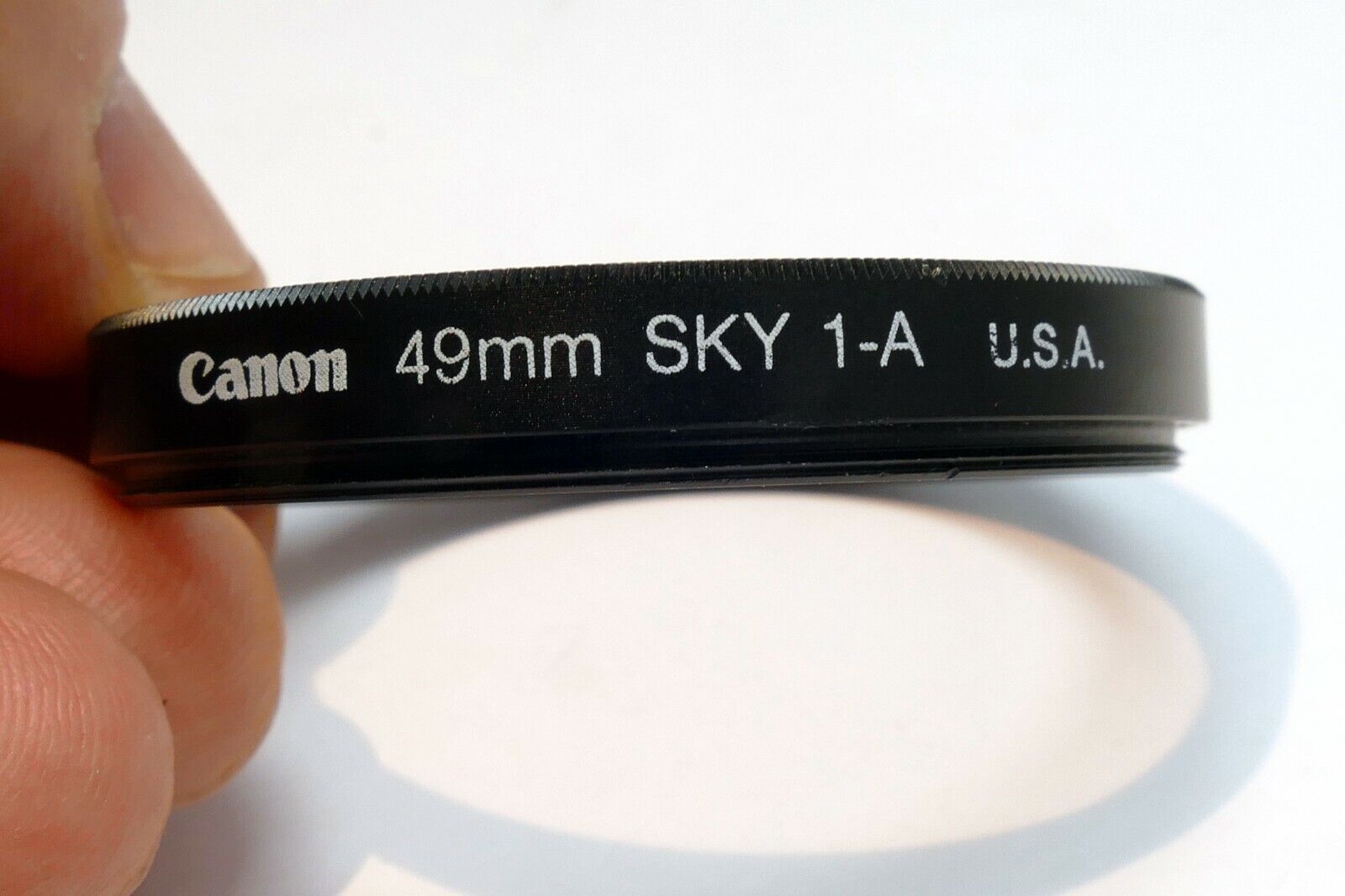Canon  49mm Filter Sky 1-A genuine vintage OEM skylight 1A