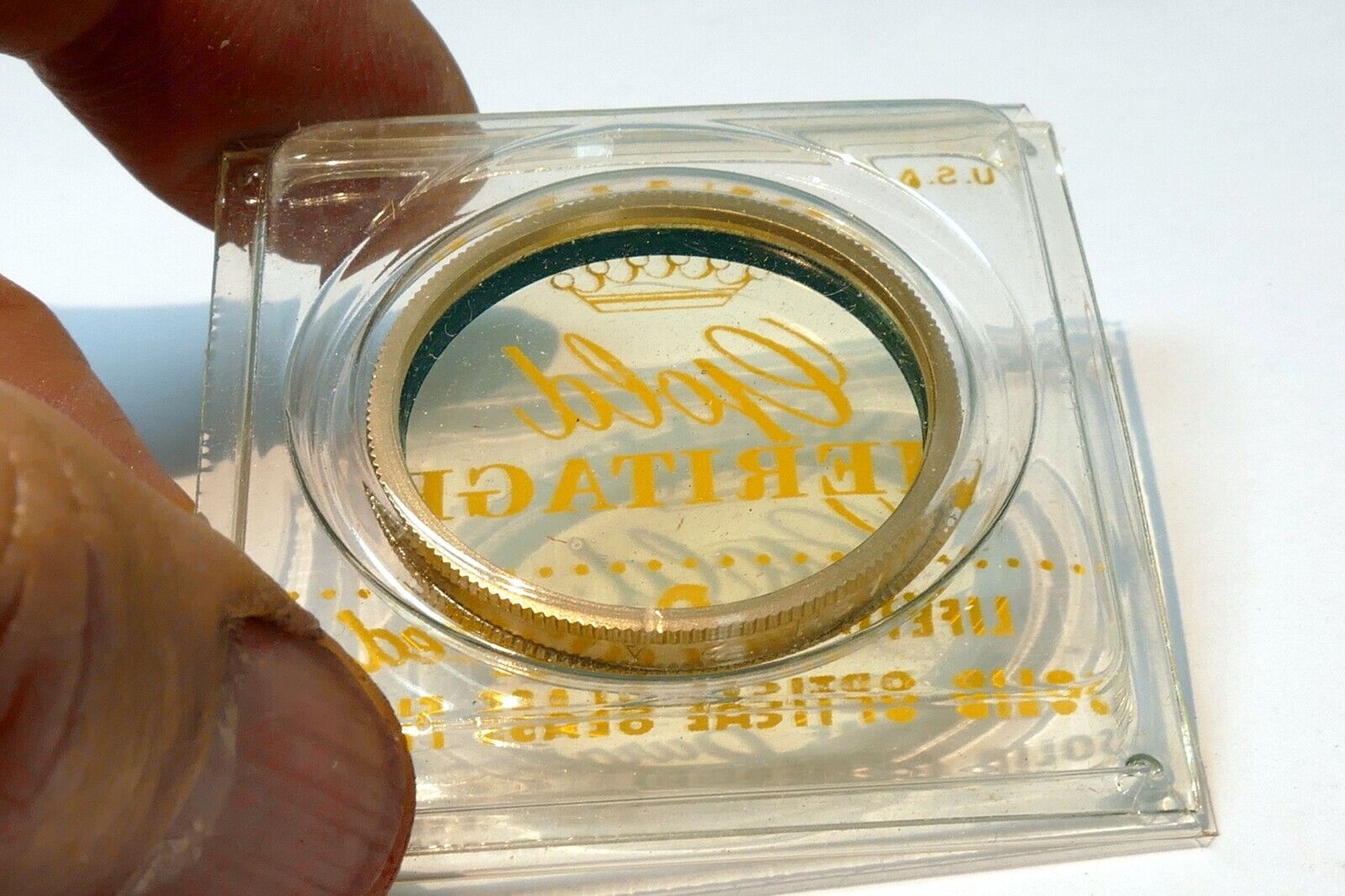 Ednalite Duraklad 2A  Lens filter series V 5 30.2mm OD warming chrome flash warm