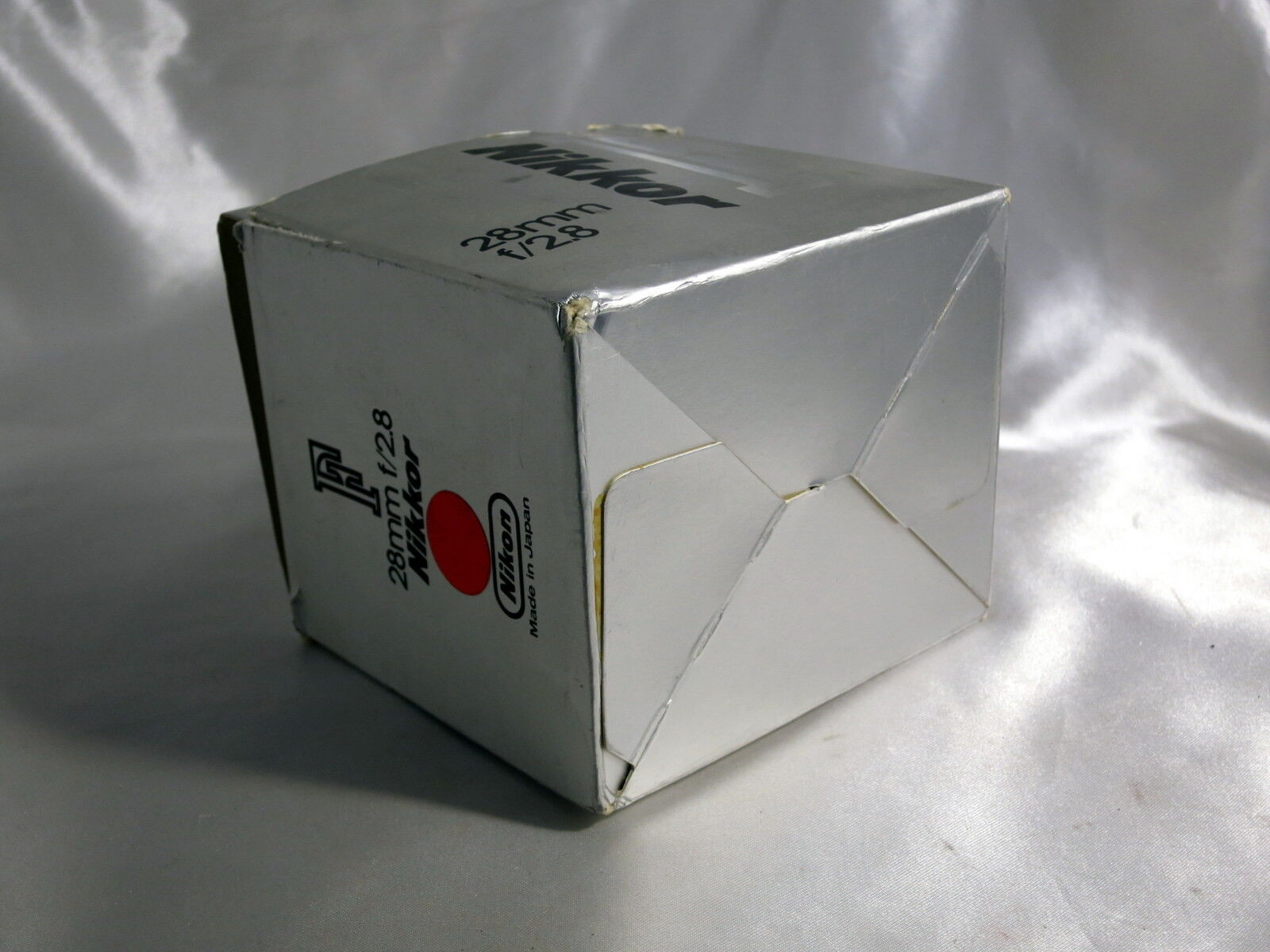 NIKON F 28mm f/2.8 Lens Empty Box (only!) with foam insert  5403009