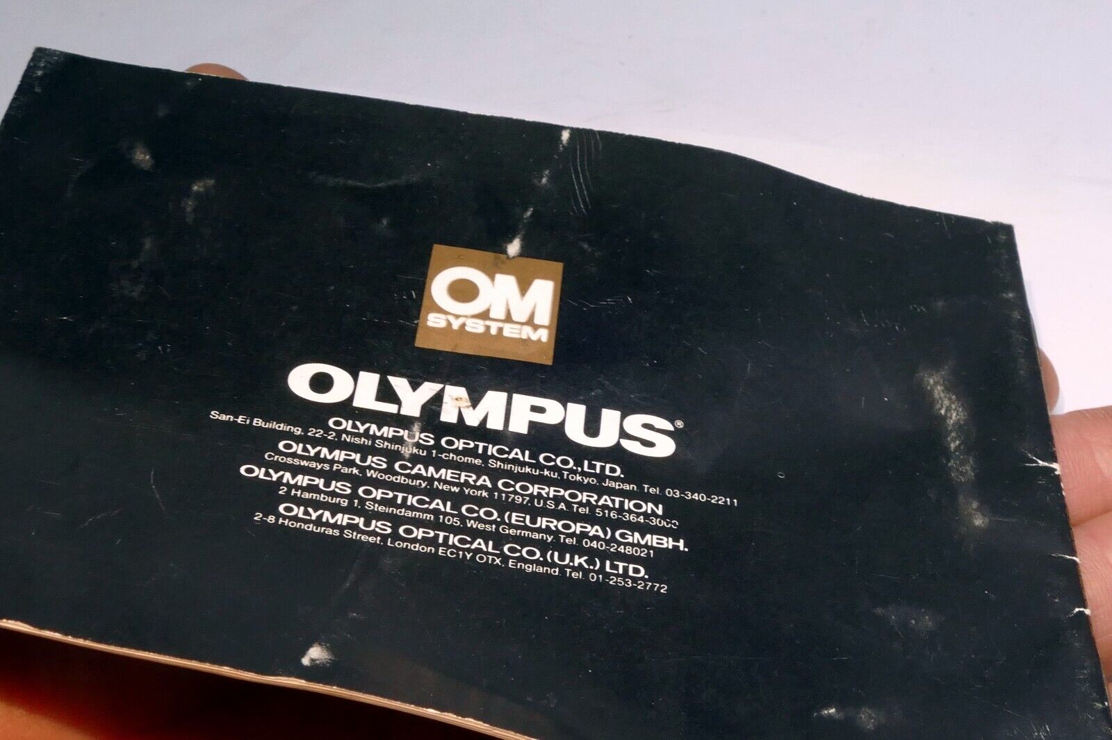 Olympus OM-2 Camera At a glance Concise User's Guide English EN Owners Manual
