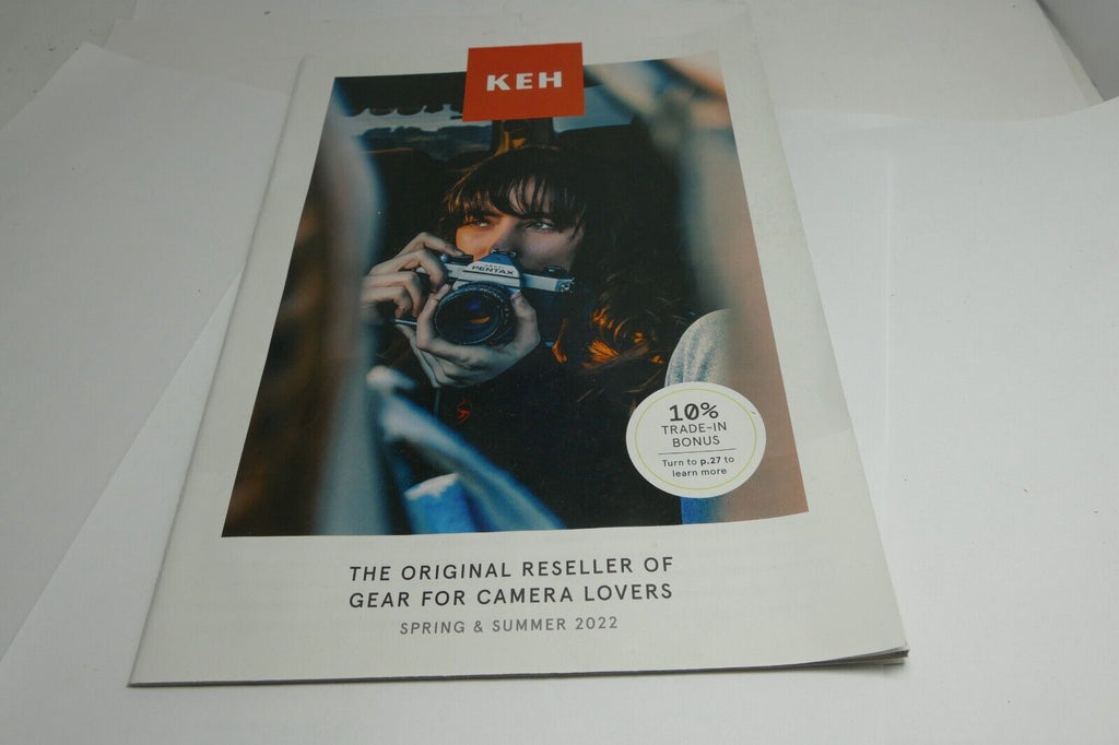 KEH brochure trade-in 10% Bonus information reseller camera gear 2023 Brochure