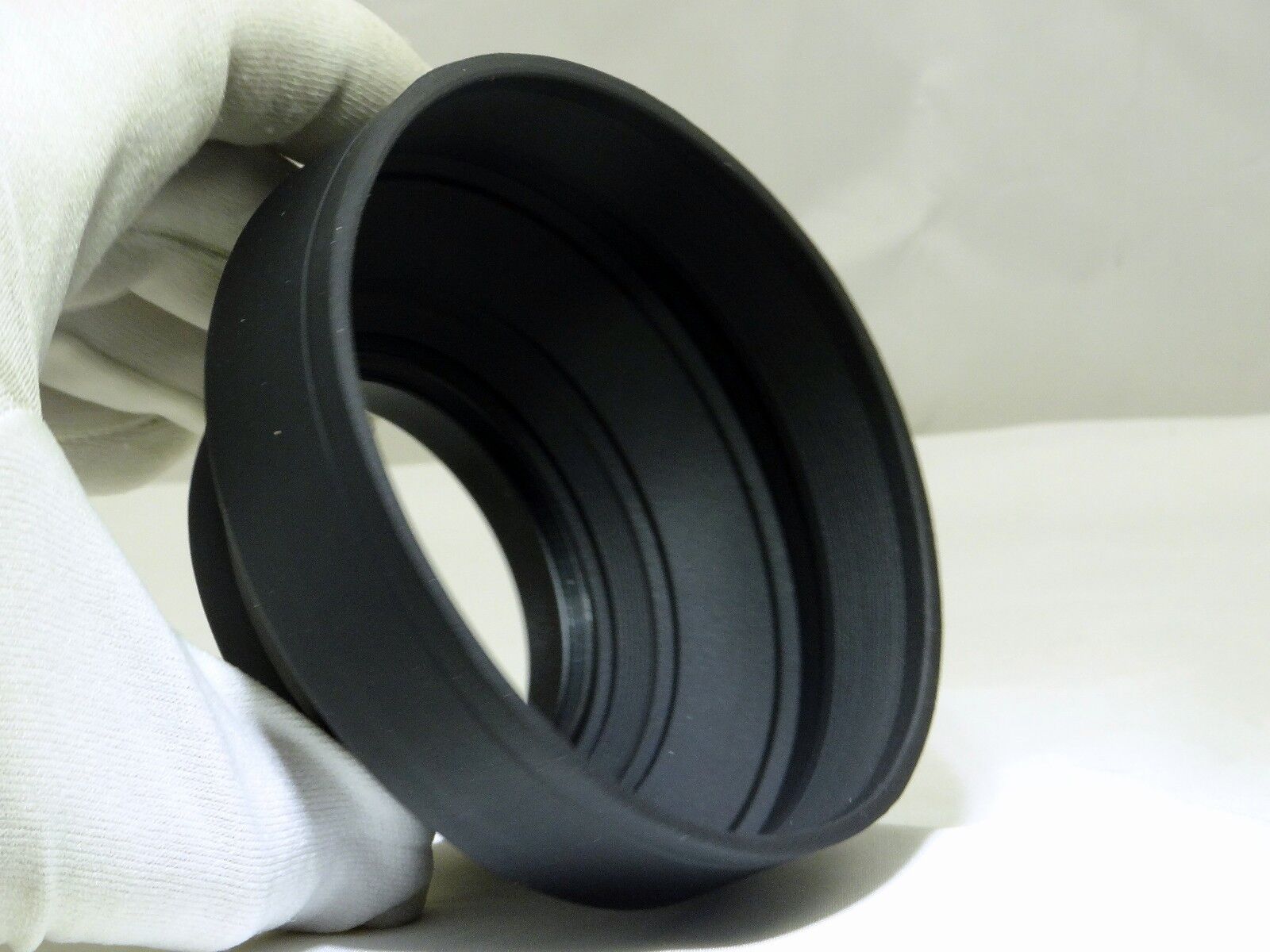 55mm Collapsible Rubber Lens Hood 2-Way Wide Angle 28mm Telephoto 105mm 135