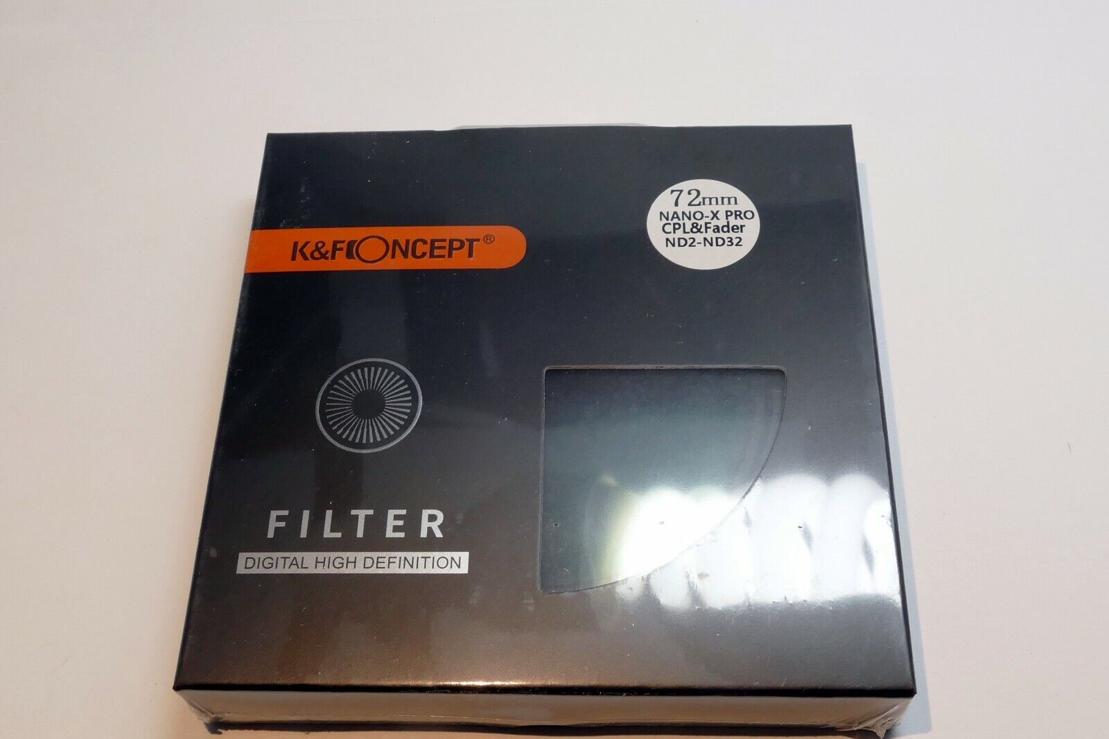 72mm K&F Nano X Circular Polarizer Filter Slim CP-L ND fader NDX2-NDX32 variable