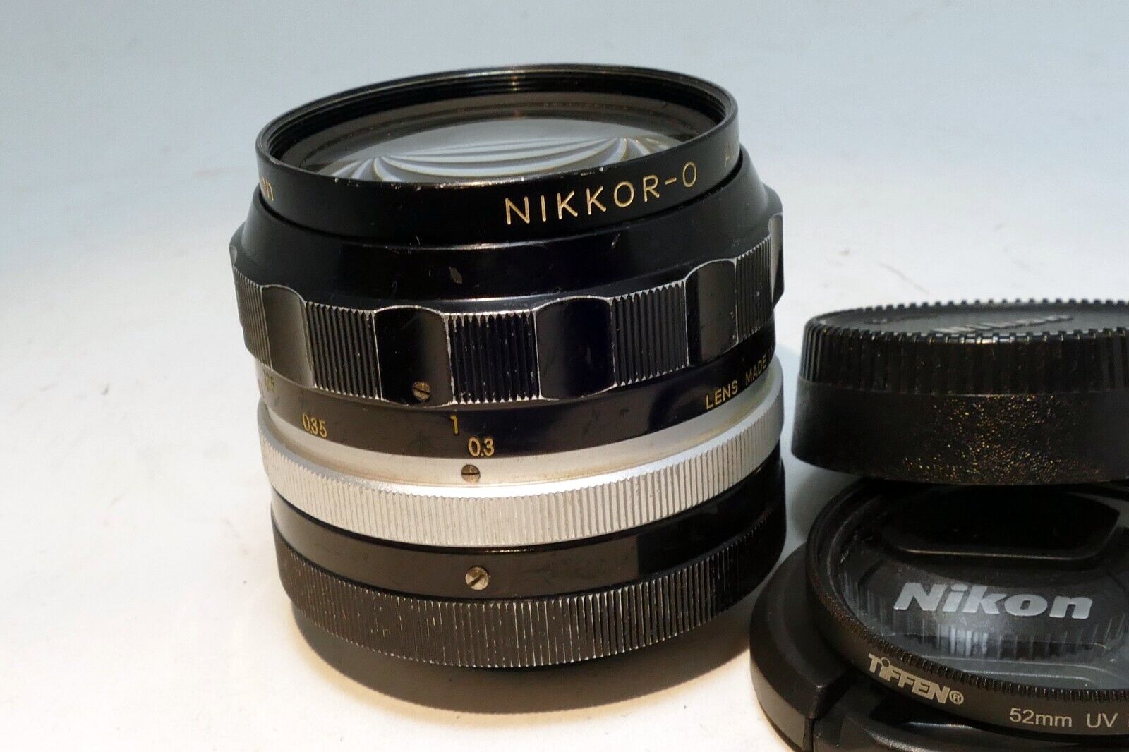 Nikon Nikkor-O 35mm f2 AI F Prime lens f2.0 (home Ai'd) - AS IS Parts or Repair