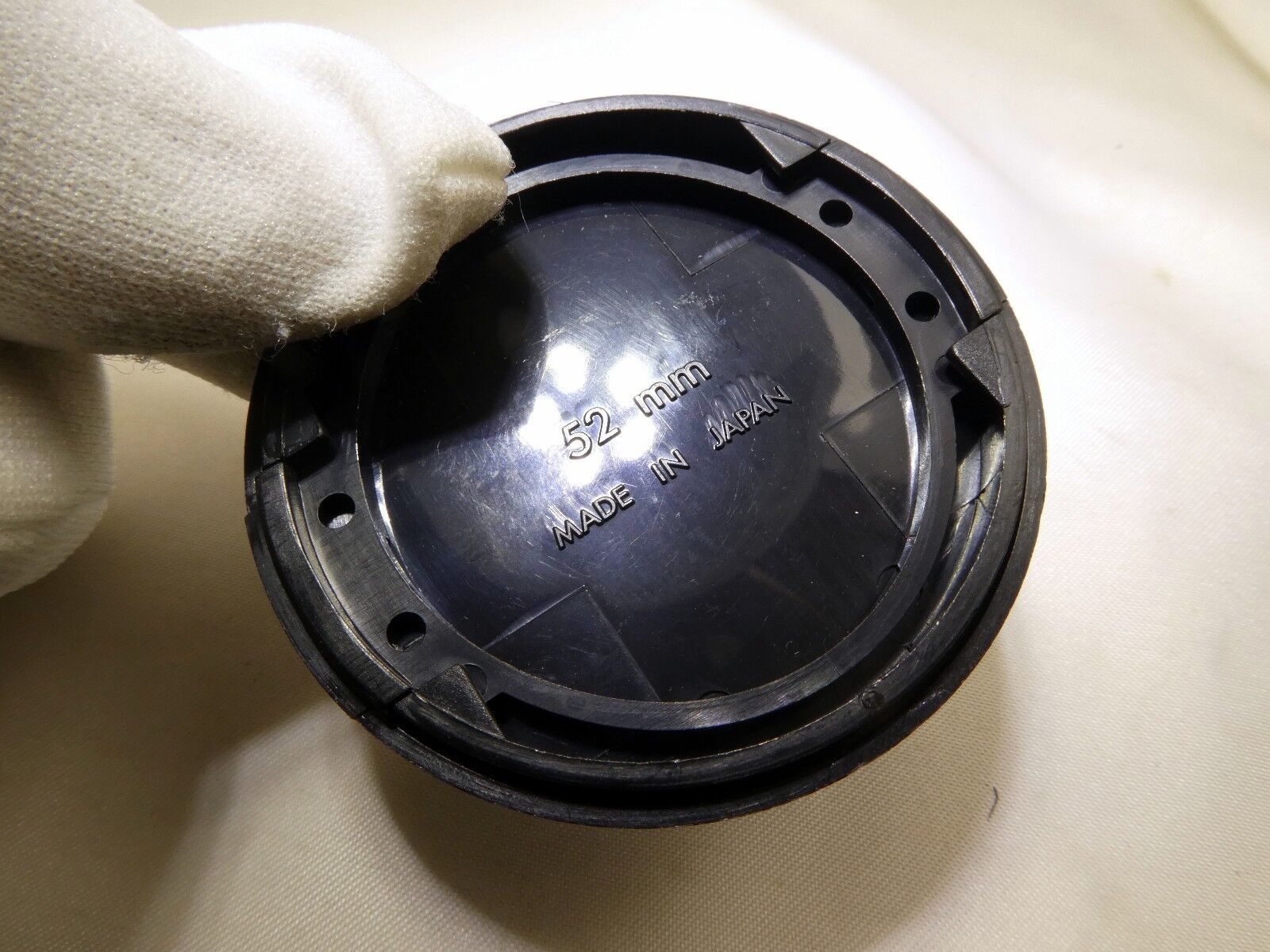 Sigma 52mm Front Lens Cap Snap on type all Black