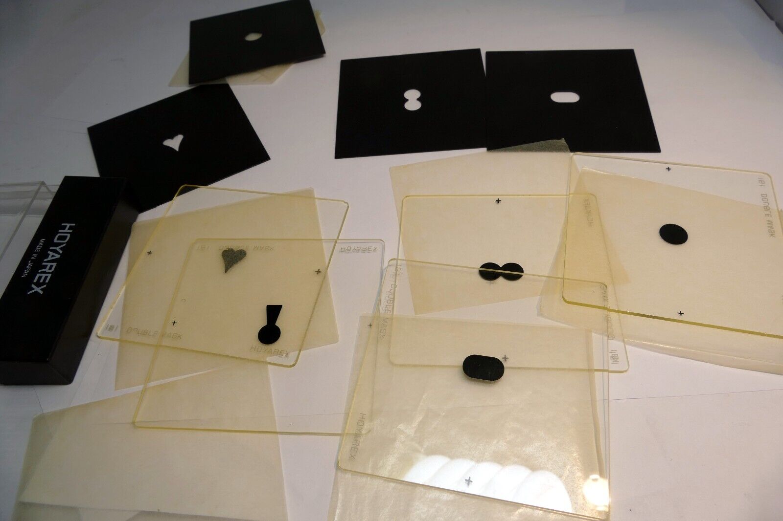 181 Hoyarex double mask creative system Filter set  76X76mm square drop in