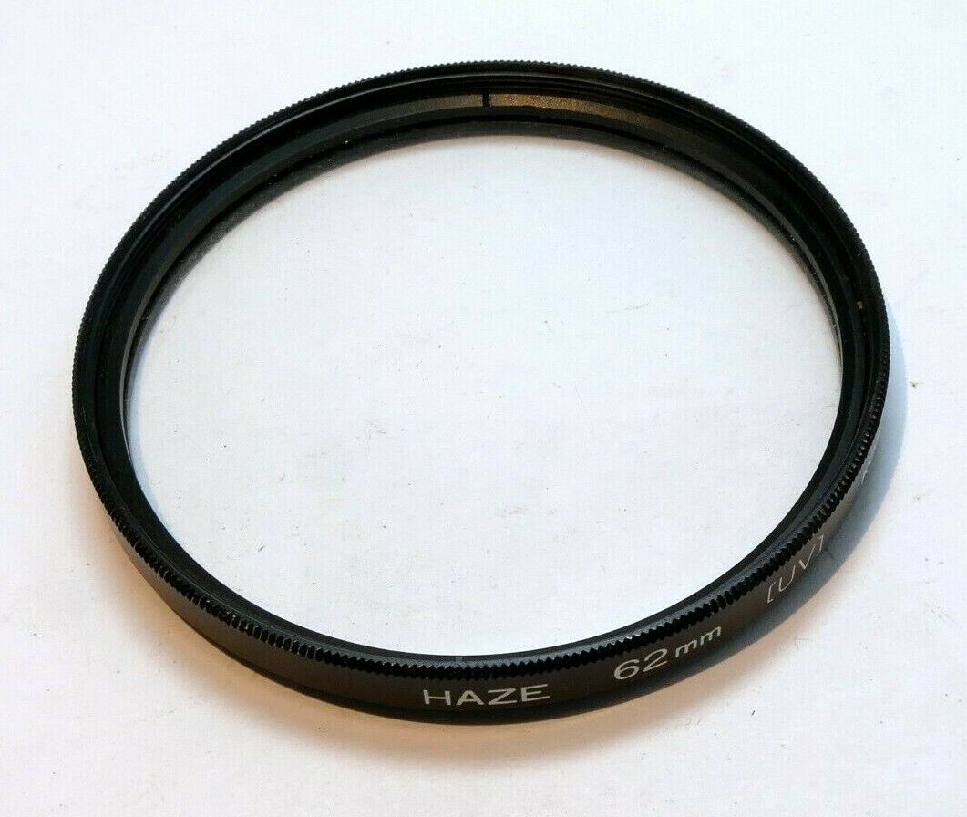 Haze UV  62mm Lens Filter  made in Korea